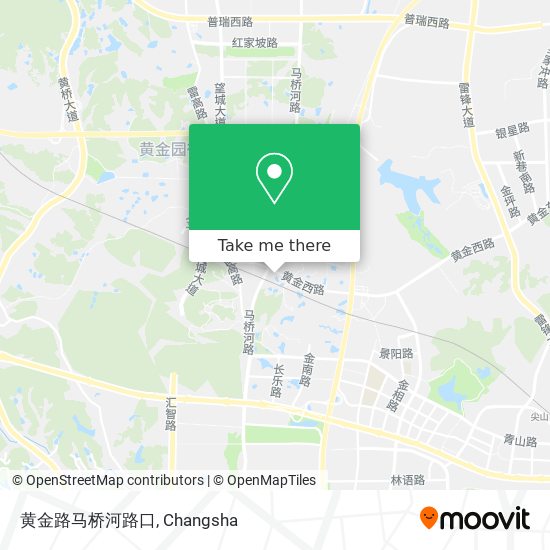 黄金路马桥河路口 map