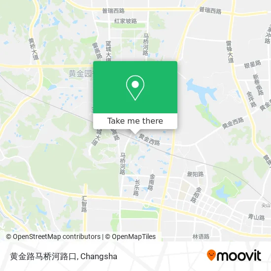 黄金路马桥河路口 map