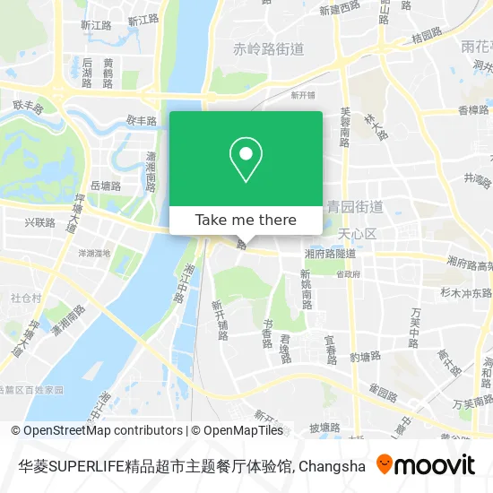 华菱SUPERLIFE精品超市主题餐厅体验馆 map