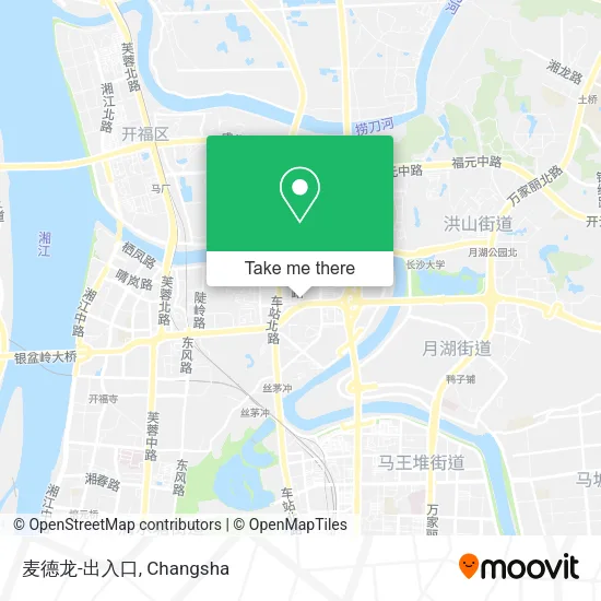 麦德龙-出入口 map