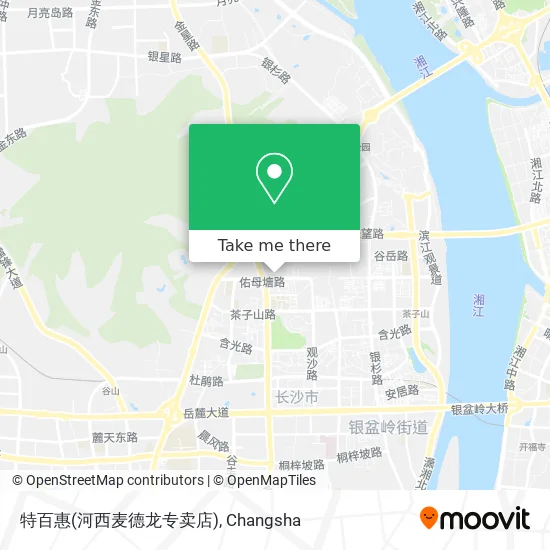 特百惠(河西麦德龙专卖店) map