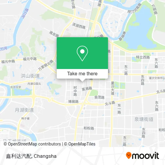 鑫利达汽配 map