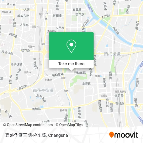 嘉盛华庭三期-停车场 map