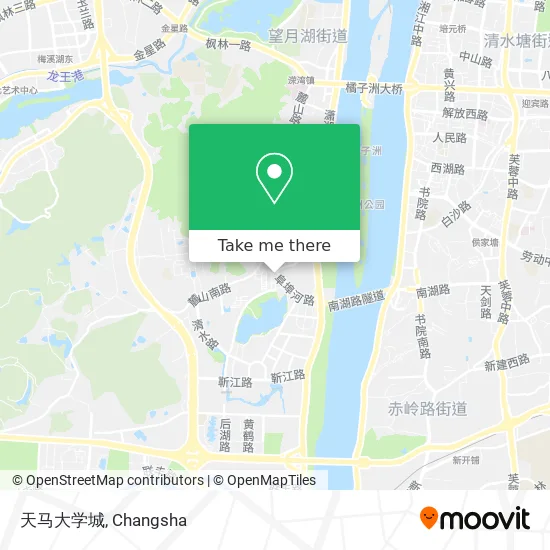 How To Get To 天马大学城in 岳麓区by Bus Or Metro