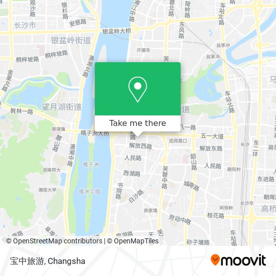 宝中旅游 map