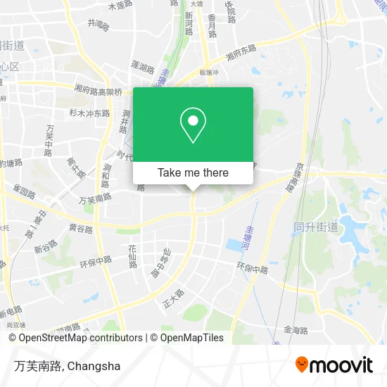 万芙南路 map