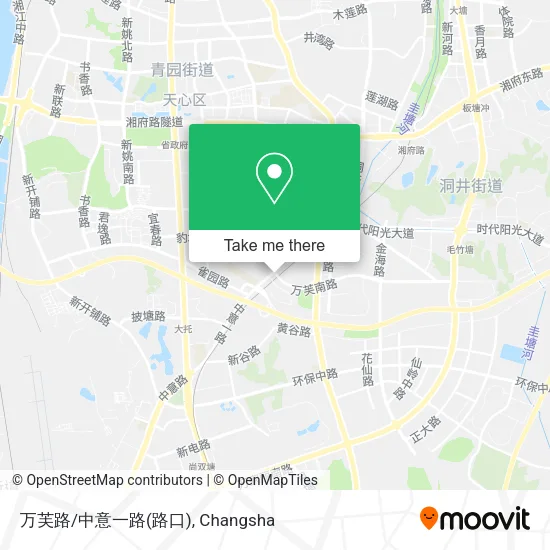 万芙路/中意一路(路口) map