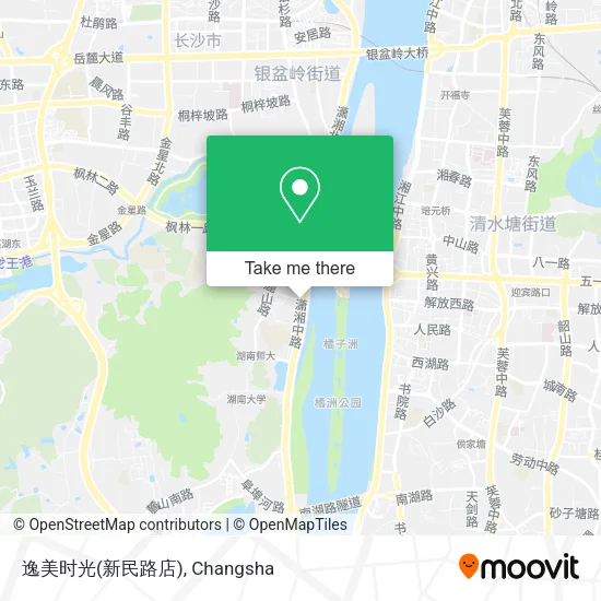 逸美时光(新民路店) map