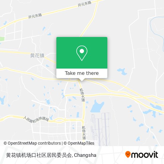黄花镇机场口社区居民委员会 map
