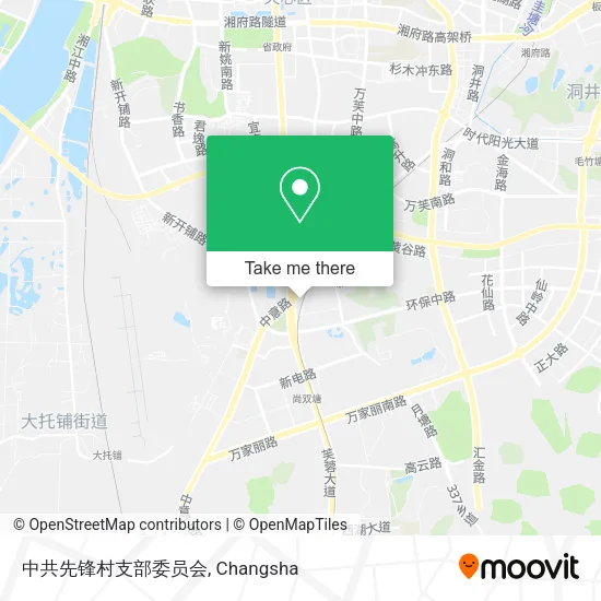 中共先锋村支部委员会 map