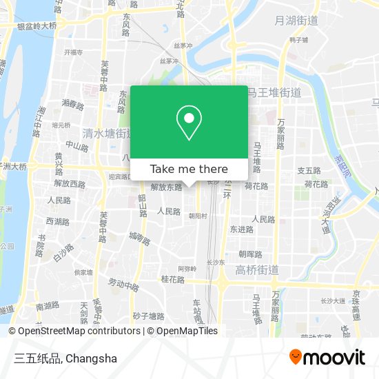 三五纸品 map