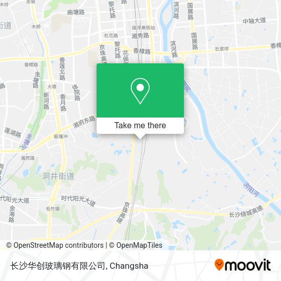 长沙华创玻璃钢有限公司 map