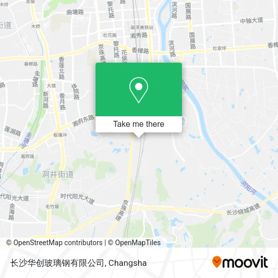 长沙华创玻璃钢有限公司 map