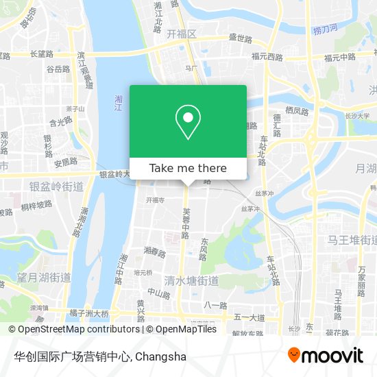 华创国际广场营销中心 map
