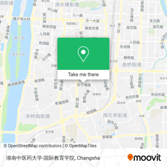 湖南中医药大学-国际教育学院 map