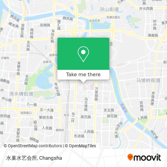 水巢水艺会所 map
