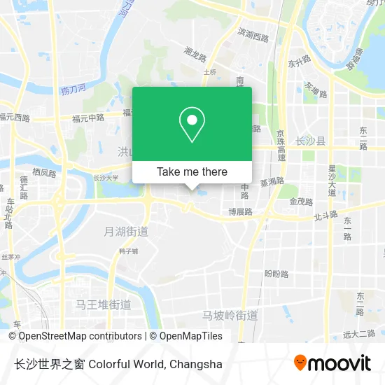 长沙世界之窗 Colorful World map