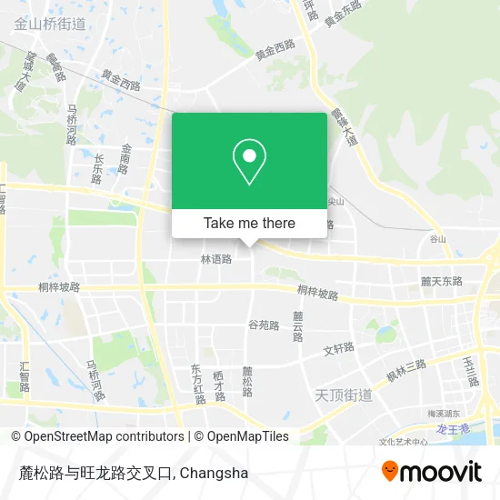 麓松路与旺龙路交叉口 map