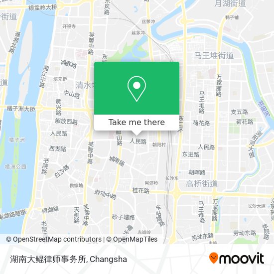 湖南大鲲律师事务所 map