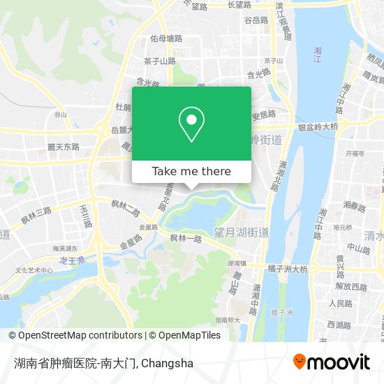 湖南省肿瘤医院-南大门 map