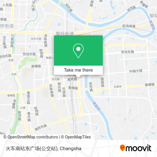 火车南站东广场(公交站) map