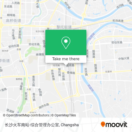 长沙火车南站-综合管理办公室 map
