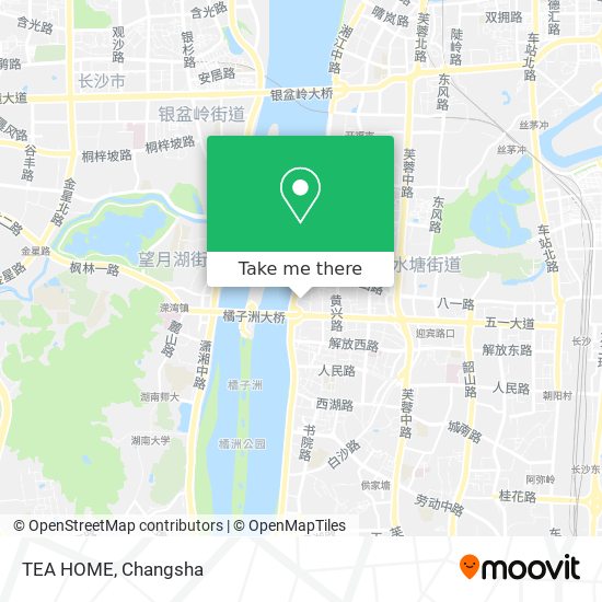 TEA HOME map