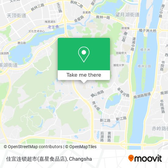 佳宜连锁超市(嘉星食品店) map