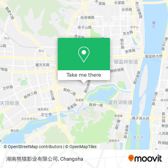 湖南熊猫影业有限公司 map