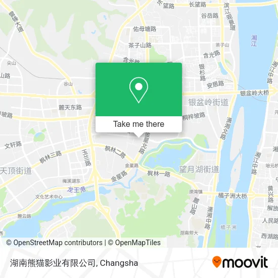 湖南熊猫影业有限公司 map