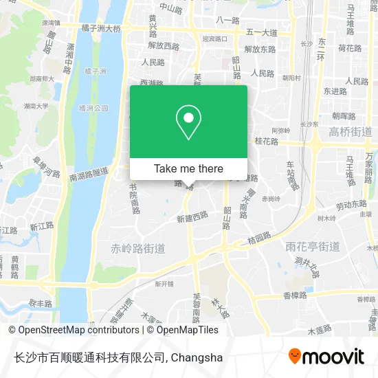 长沙市百顺暖通科技有限公司 map