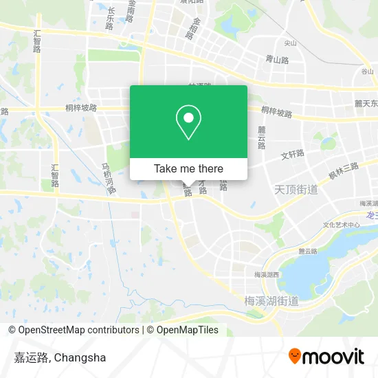 嘉运路 map