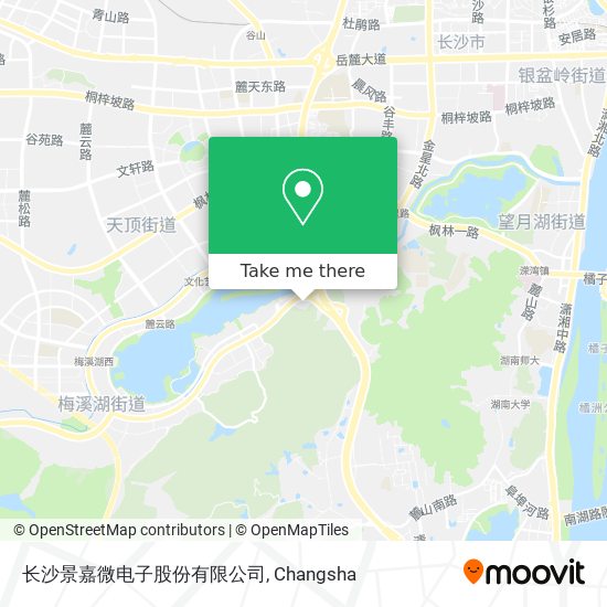 长沙景嘉微电子股份有限公司 map