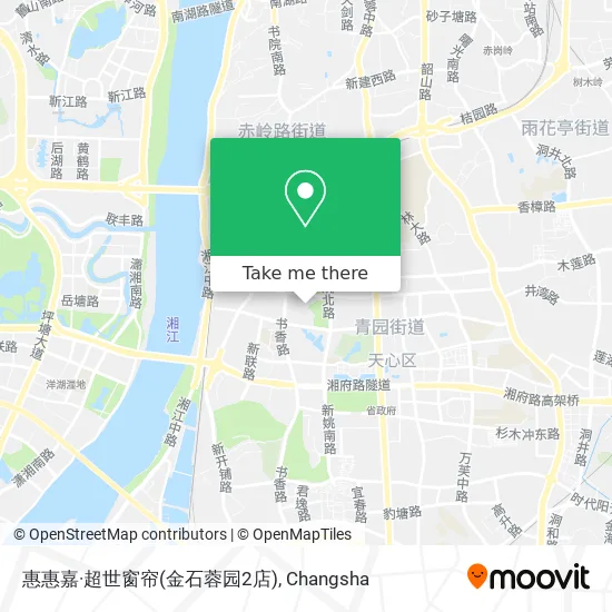 惠惠嘉·超世窗帘(金石蓉园2店) map