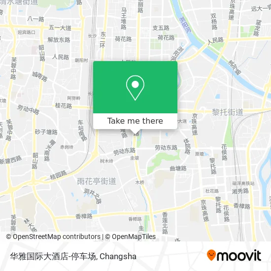 华雅国际大酒店-停车场 map