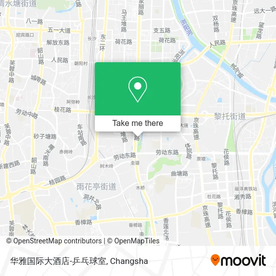 华雅国际大酒店-乒乓球室 map
