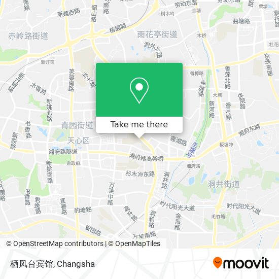 栖凤台宾馆 map
