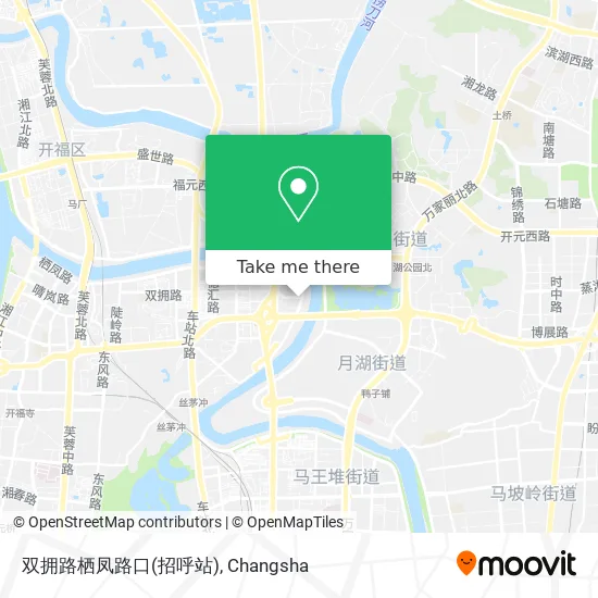 双拥路栖凤路口(招呼站) map