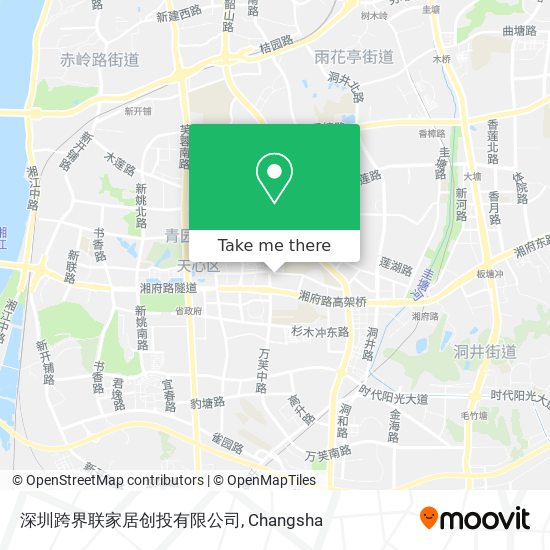 深圳跨界联家居创投有限公司 map