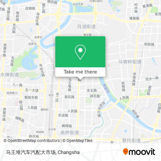 马王堆汽车汽配大市场 map