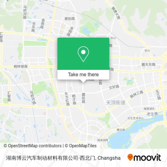 湖南博云汽车制动材料有限公司-西北门 map