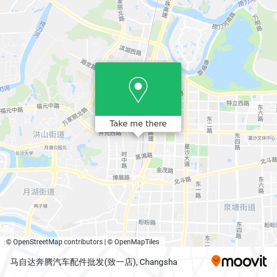 马自达奔腾汽车配件批发(致一店) map