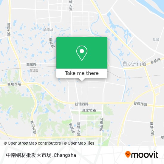 中南钢材批发大市场 map