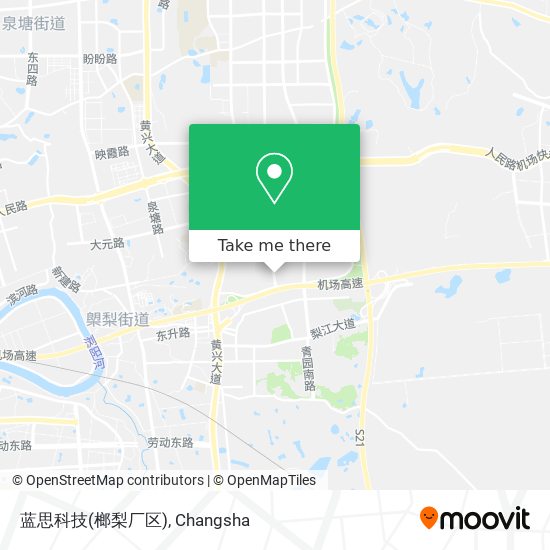 蓝思科技(榔梨厂区) map