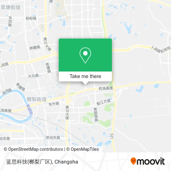 蓝思科技(榔梨厂区) map