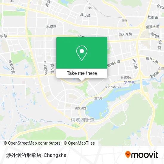 涉外烟酒形象店 map