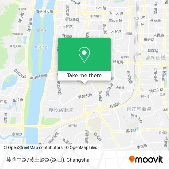 芙蓉中路/黄土岭路(路口) map