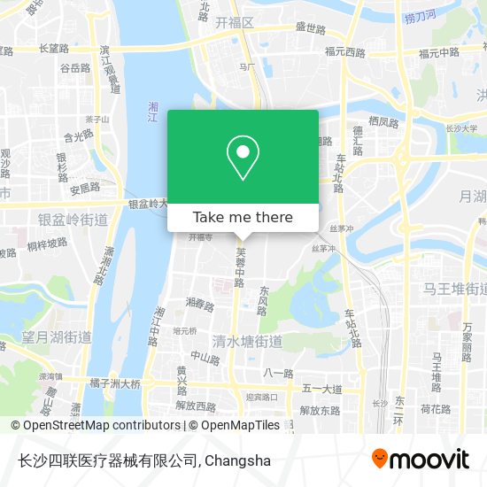 长沙四联医疗器械有限公司 map