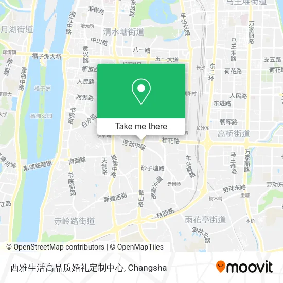 西雅生活高品质婚礼定制中心 map