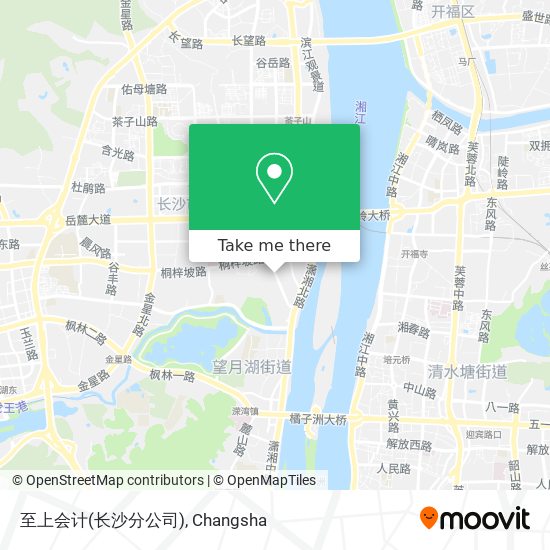 至上会计(长沙分公司) map
